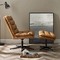 Medal lederen lounge chair (met hoge rug) - 2